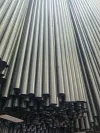 SPCC cold-hardened bright pipe, 25*0.4 mopping pipe, small-diameter welded pipe, color-zinc and chrome-plated, cut to fixed length details Picture